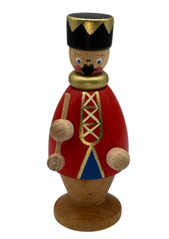 Räuchermann König rot 9 cm