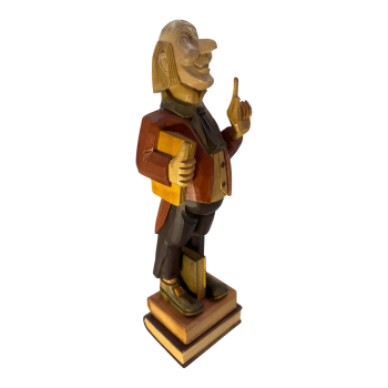 Lehrer auf Büchern 31 cm