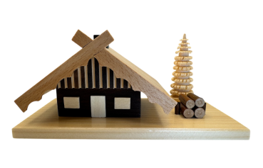 Räucherhaus Blockhaus