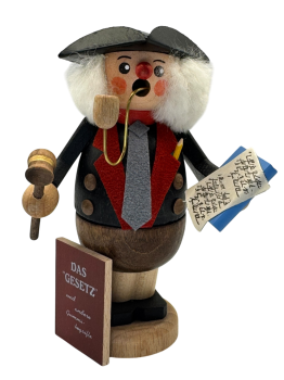 Räuchermännchen Advokat - 14 cm