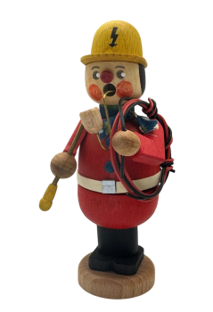 Räuchermännchen Elektriker - 14 cm