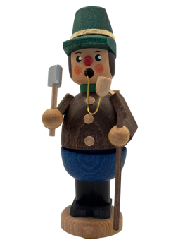 Räuchermännchen Waldarbeiter - 14 cm