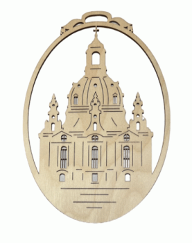 Fensterbild Dresdner Frauenkirche
