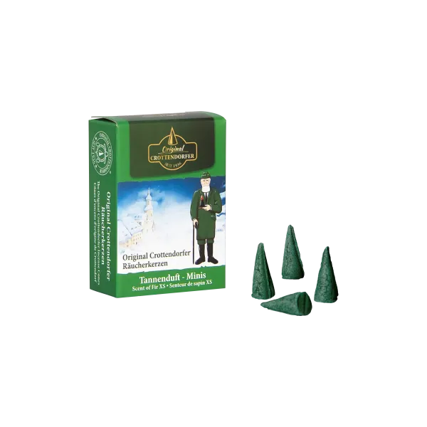 Crottendorfer Mini-Räucherkerzen"Tannenduft"