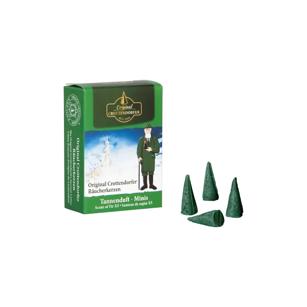 Crottendorfer Mini-Räucherkerzen"Tannenduft"