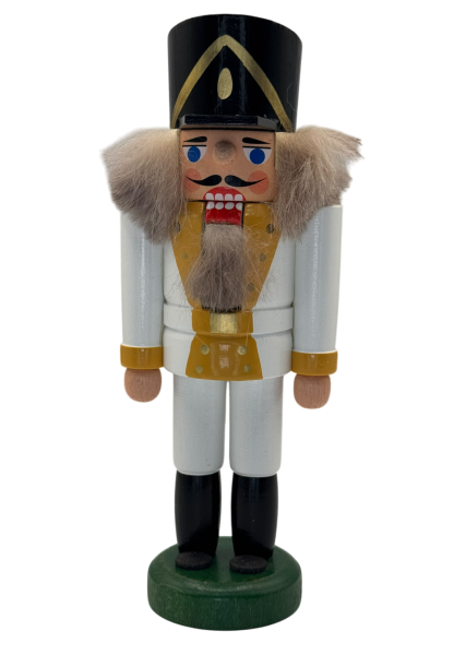 Nussknacker Grenadier weiss 14 cm