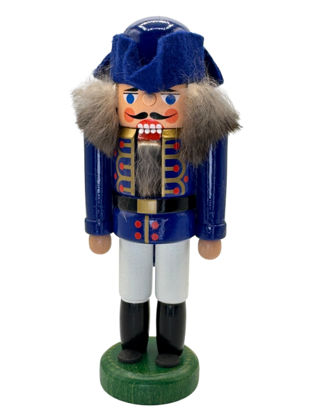 Nussknacker Korperal blau 14 cm
