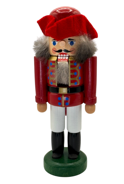 Nussknacker Korperal rot 14 cm