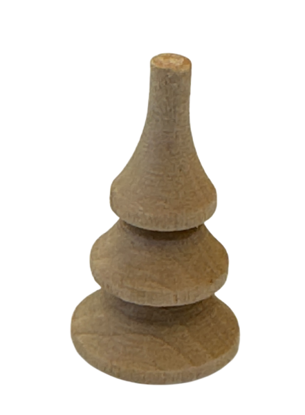 Baum gedrechselt - 3,8 cm