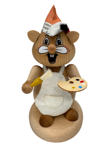 Räuchermann "Maler" 14 cm
