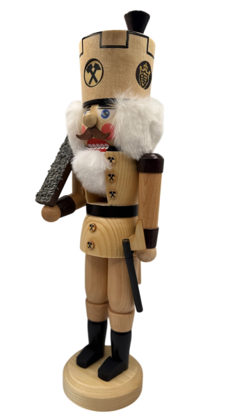 Nussknacker Bergmann natur 40 cm