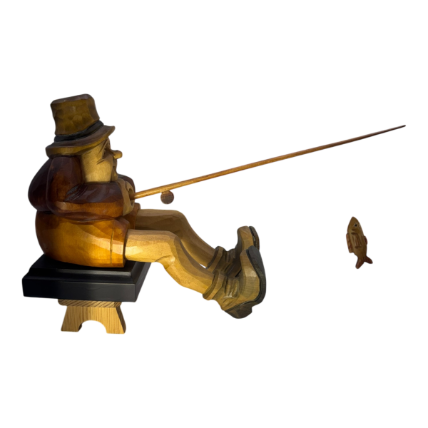 Räuchermann Angler 24 cm