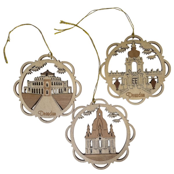 Baumschmuck Dresden, 6er Set