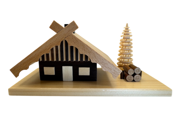 Räucherhaus Blockhaus