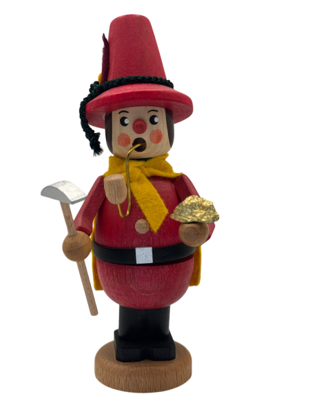 Räuchermännchen Goldsucher - 14 cm