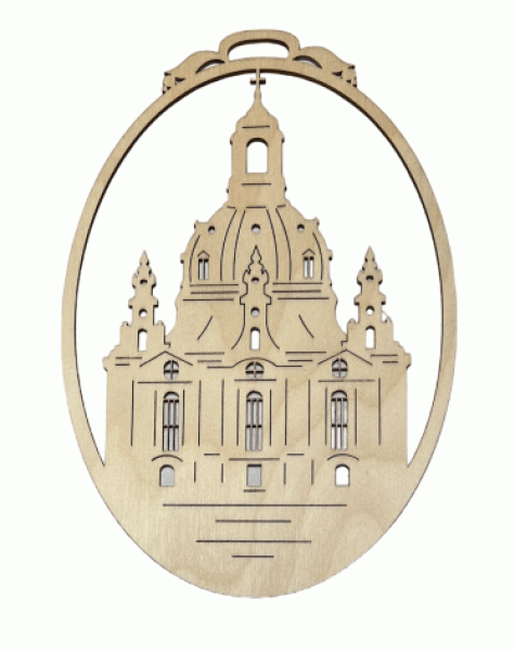 Fensterbild Dresdner Frauenkirche