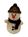Schneemann - Miniatur - 3,5 cm